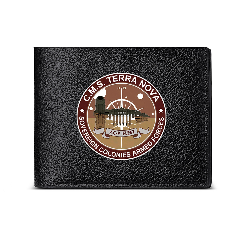 Men'S Fashion Nova - Carteira Porta-Cartões com Emblema da Frota
