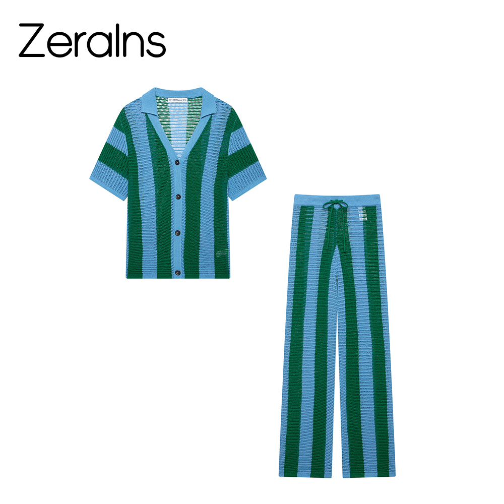 Polo Shirt Slim - Conjunto de Roupas Femininas Estilo Europeu