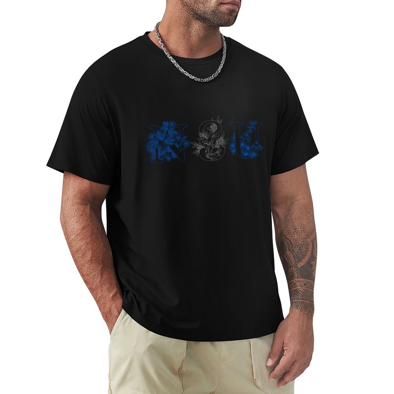 Men'S Fashion Nova - Camiseta Floral da Nova Universidade do