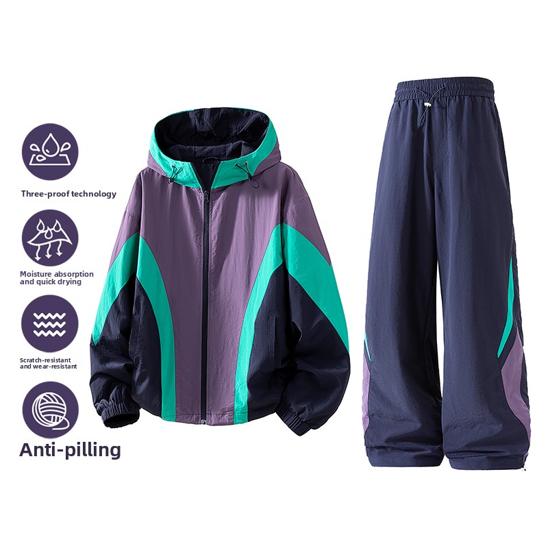 Men'S Fashion Zipper Jacket - Novo conjunto de jaqueta masculina de
