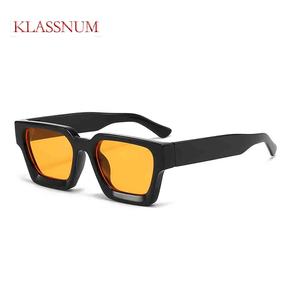 Men'S Fashion Glasses 2026 - KLASSNUM-Luxury Square Sunglasses para Mulheres, Brand