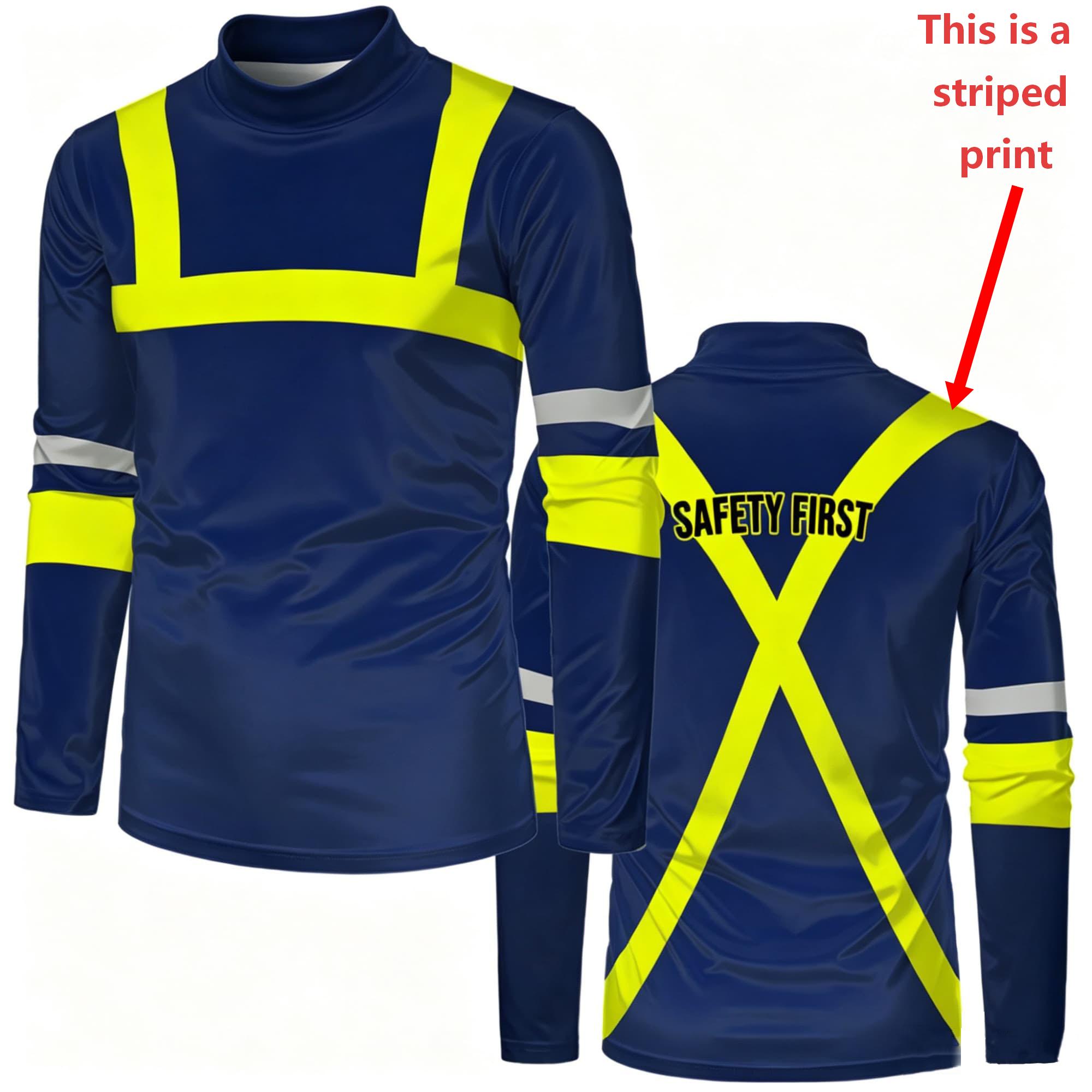 Men'S Fashion Trends - Camiseta Masculina de Manga Longa com
