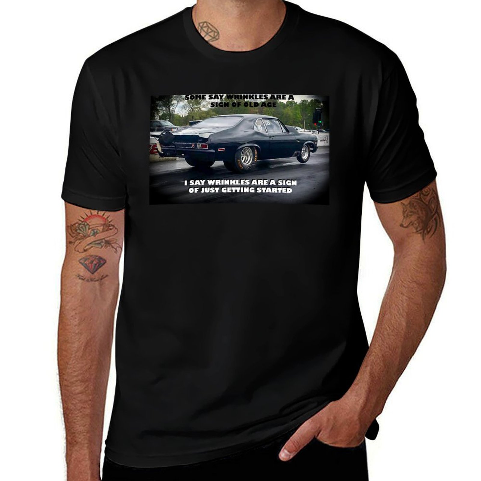 Men'S Fashion Nova - Camiseta Blacktop Outlaw Nova, camiseta casual