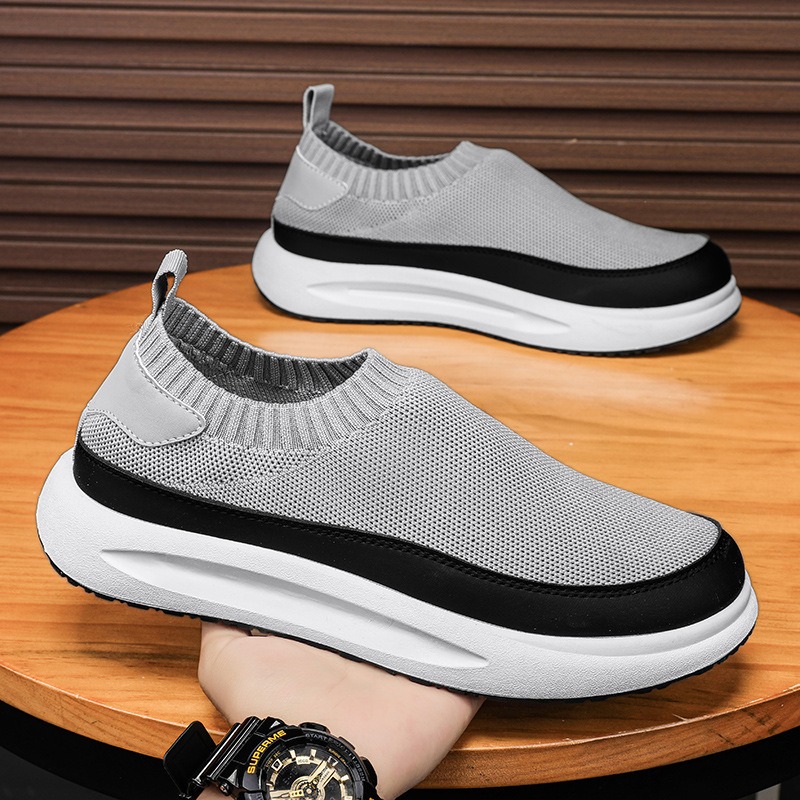 Casual Sneakers Men - 2025 novos sapatos masculinos malha respirável
