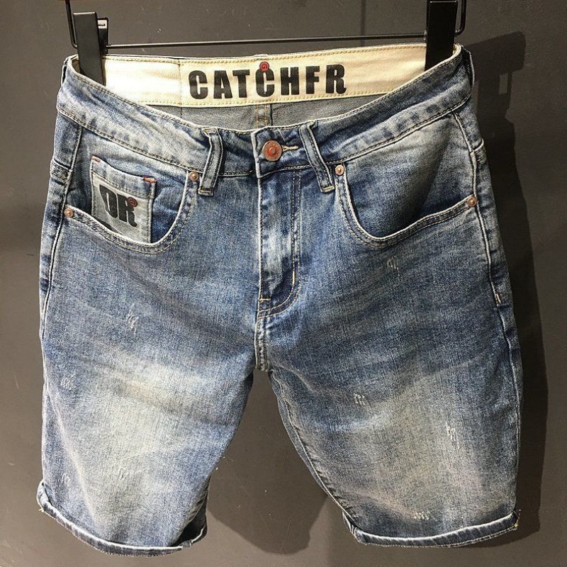 Jeans Pants Fashion Men - Shorts jeans grandes para homens com
