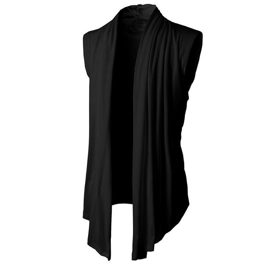 Men'S Fashion V Neck T Shirts - 2025 verão masculino sem mangas camiseta
