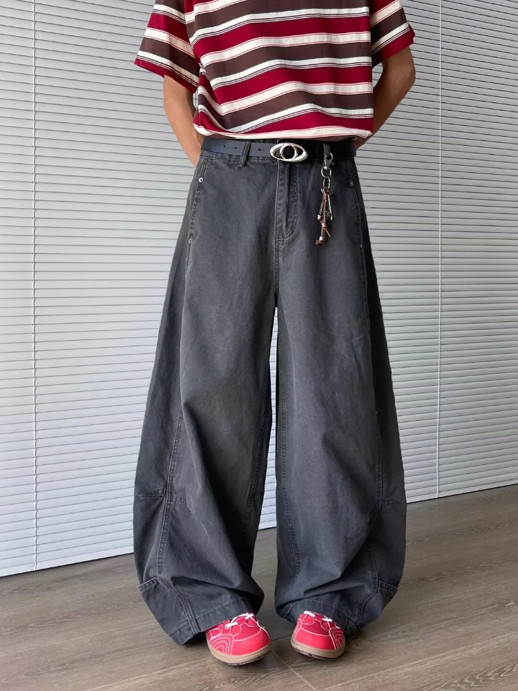 Mens Fashion Dark Grey Pants - 2025 trashy y2k 2000s moda cinza