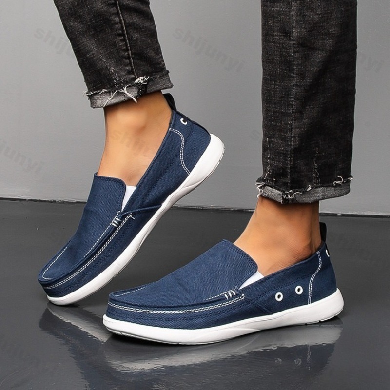 Casual Sneakers Men - Outono masculino lona sapatos casuais 2025
