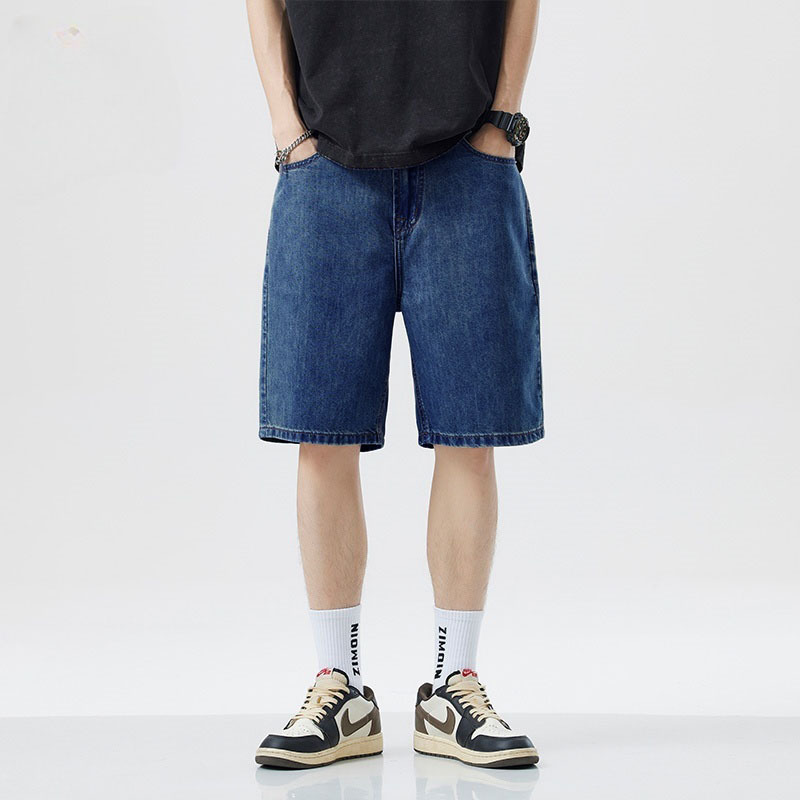 Jeans Pants Fashion Men - 2025 novos shorts de verão calças