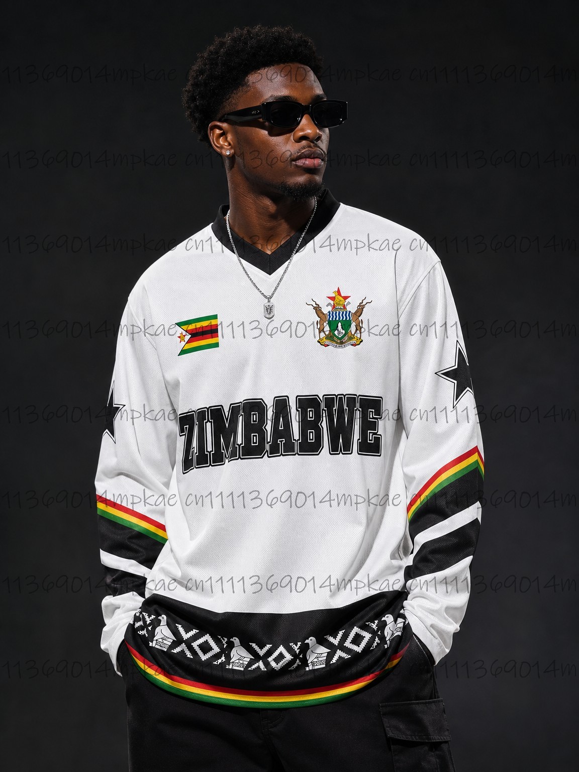 Men'S Fashion Trends - Camiseta Masculina de Manga Longa com