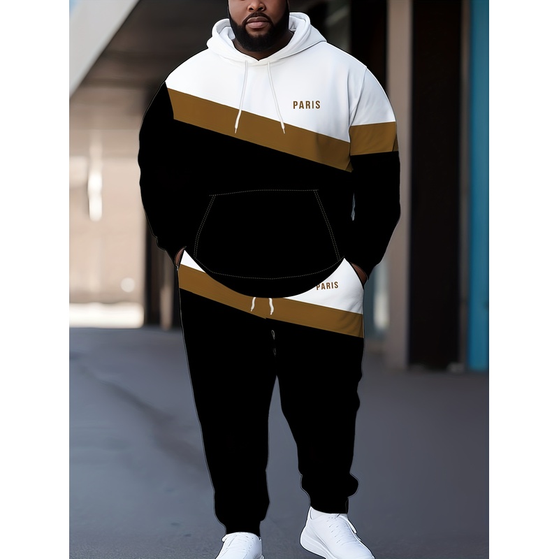Men'S Fashion Brands - Conjunto esportivo masculino de duas peças