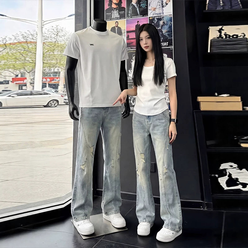 Calças Masculinas de Verão Nov - Jeans Pants Fashion Men avaliação e preço