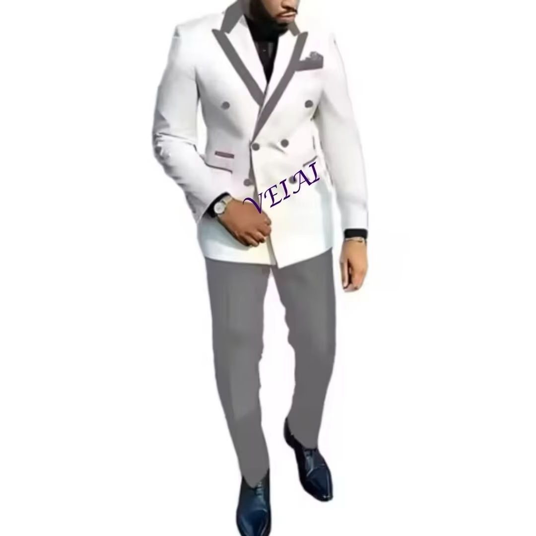 Conjunto de Terno Masculino Cl - Mens Fashion Blazer avaliação e preço