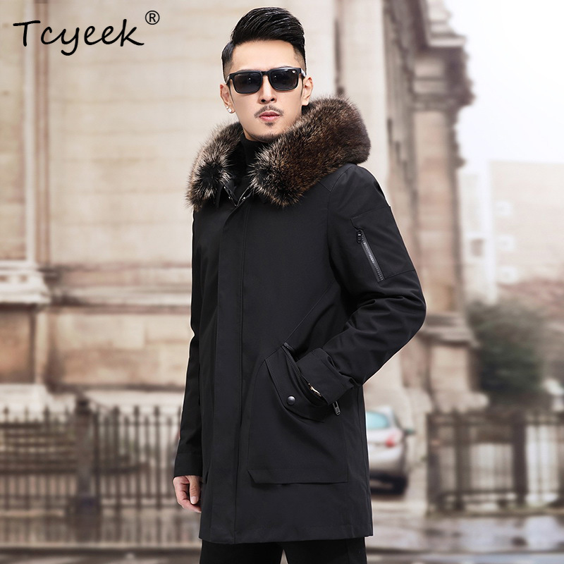 Jaquetas de Inverno Tcyeek com - Men'S Fashion Zipper Jacket avaliação e preço