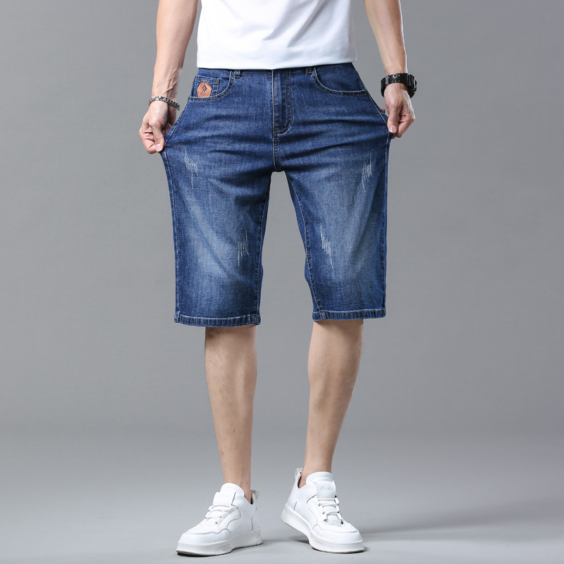 Calções masculinos verão em li - Jeans Pants Fashion Men avaliação e preço