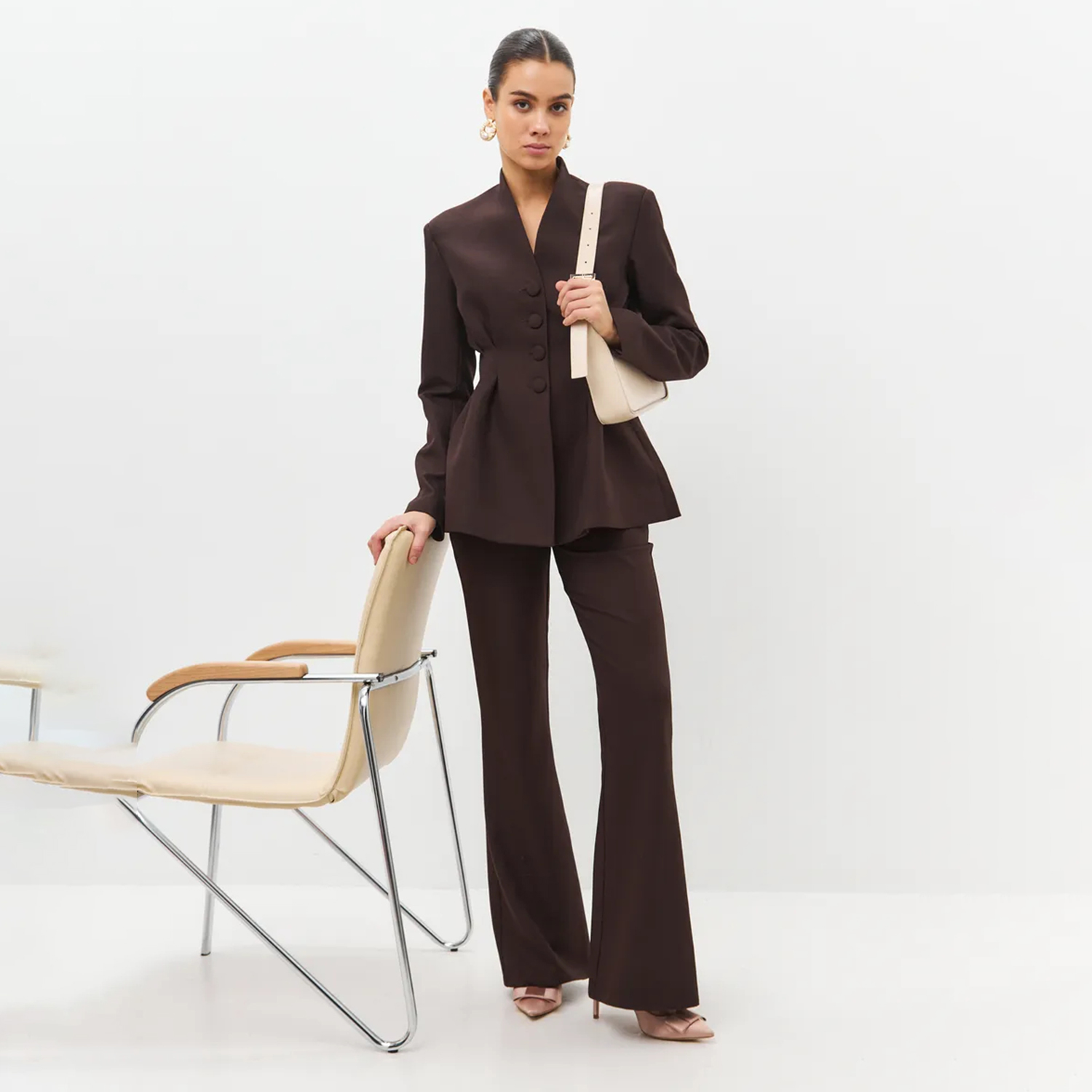 Conjunto de Blazer com Cintura - Men'S Fashion Nova avaliação e preço
