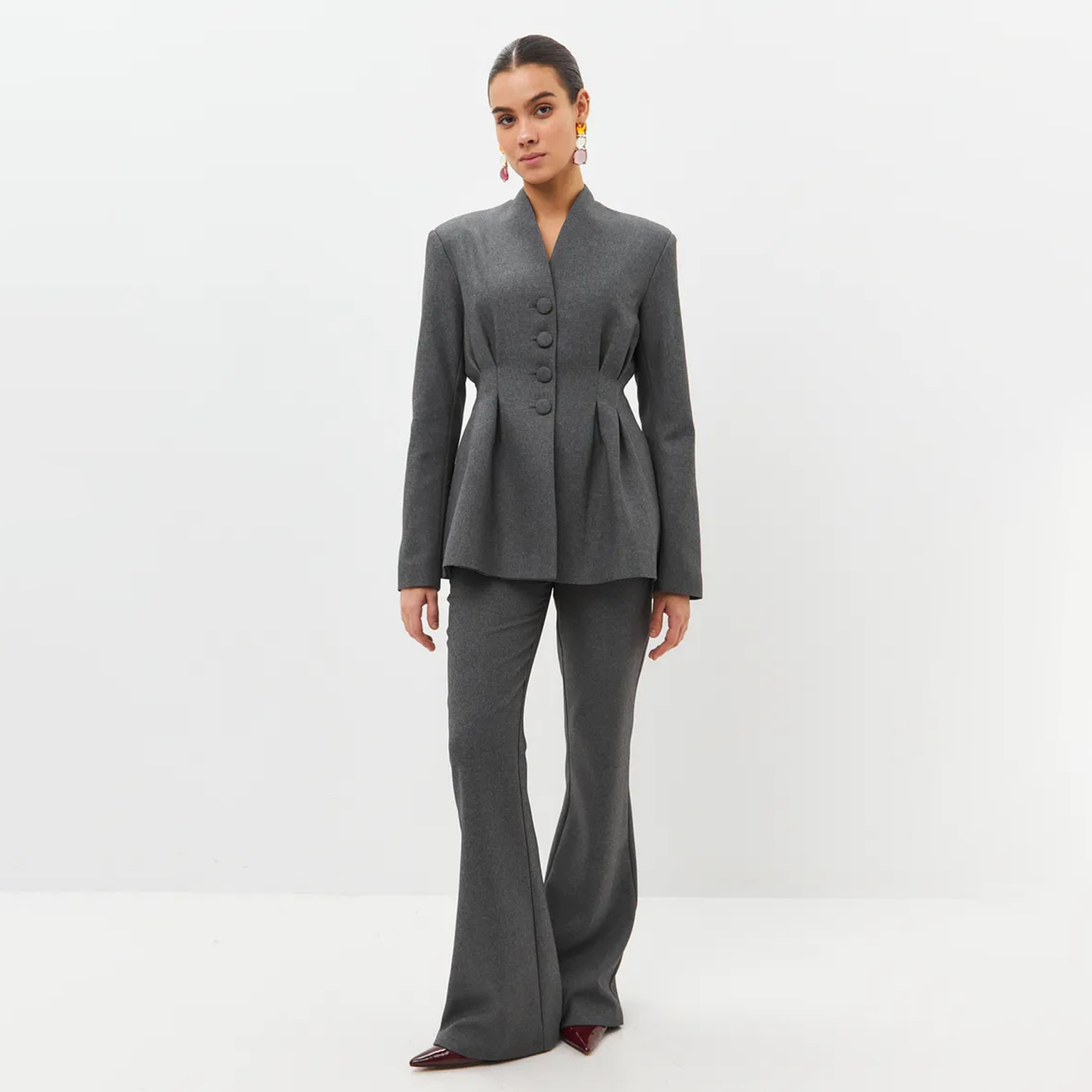 Conjunto de Blazer com Cintura - Men'S Fashion Nova avaliação e preço