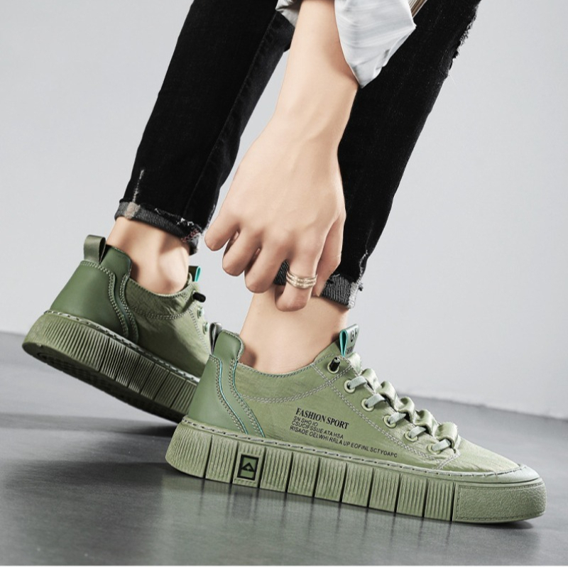 Tênis Casual Masculino de Lona - Casual Sneakers Men avaliação e preço