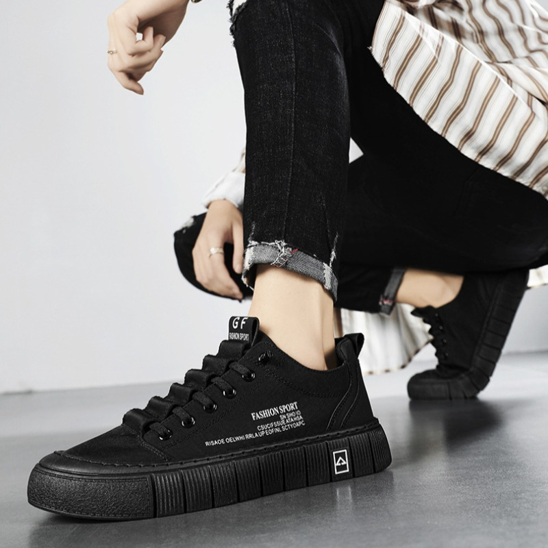 Tênis Casual Masculino de Lona - Casual Sneakers Men avaliação e preço
