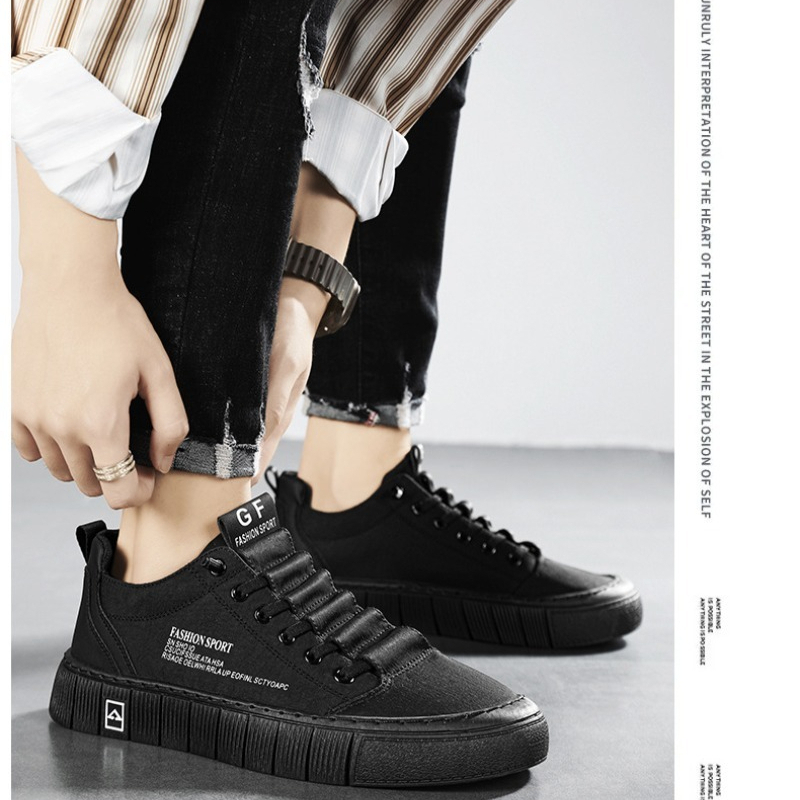 Tênis Casual Masculino de Lona - Casual Sneakers Men avaliação e preço