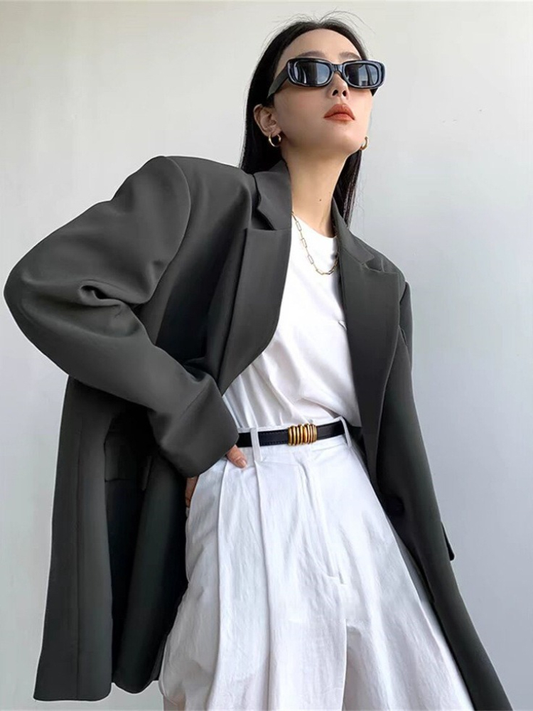 Blazer Feminino Vintage de Man - Mens Fashion Blazer avaliação e preço