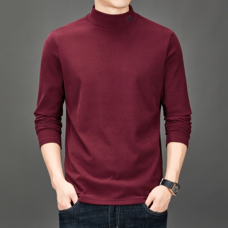 Camiseta Masculina de Manga Lo - Men'S Winter Fashion avaliação e preço