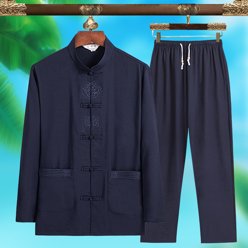 Conjunto de Traje Tang Masculi - Men'S Fashion Usa avaliação e preço