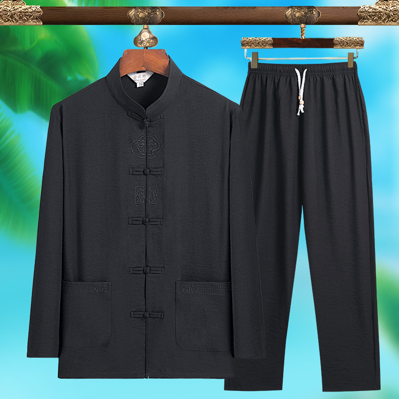 Conjunto de Traje Tang Masculi - Men'S Fashion Usa avaliação e preço