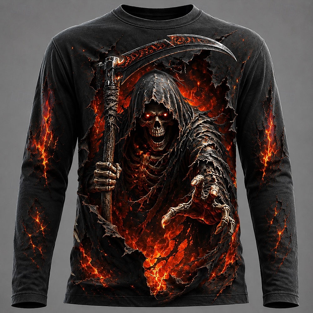 Camiseta Masculina de Manga Lo - Men'S Fashion Trends avaliação e preço