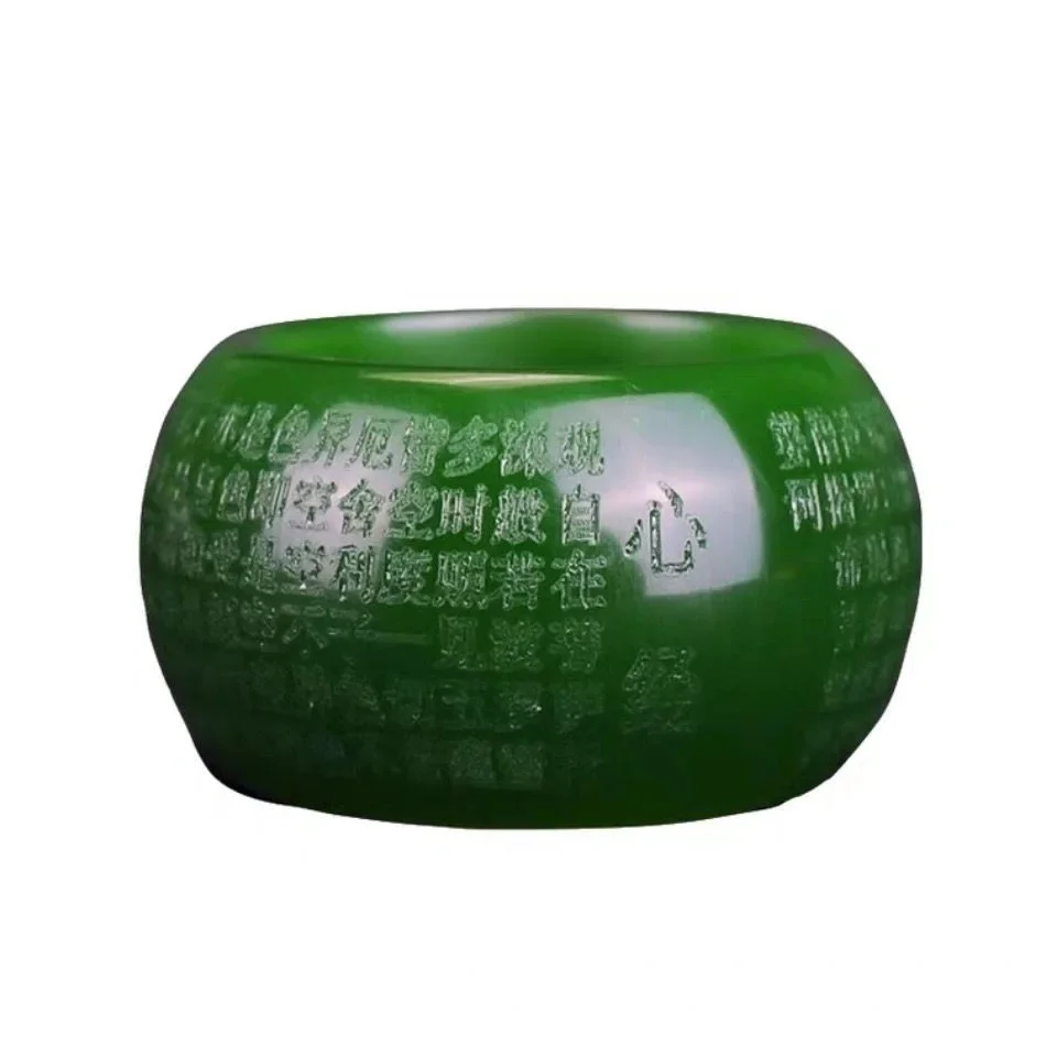Anel de Jade Verde Natural 22m - Men'S Fashion Usa avaliação e preço