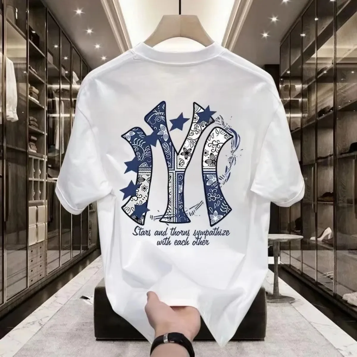 Camiseta Masculina Estampada d - Men'S Fashion Nova avaliação e preço