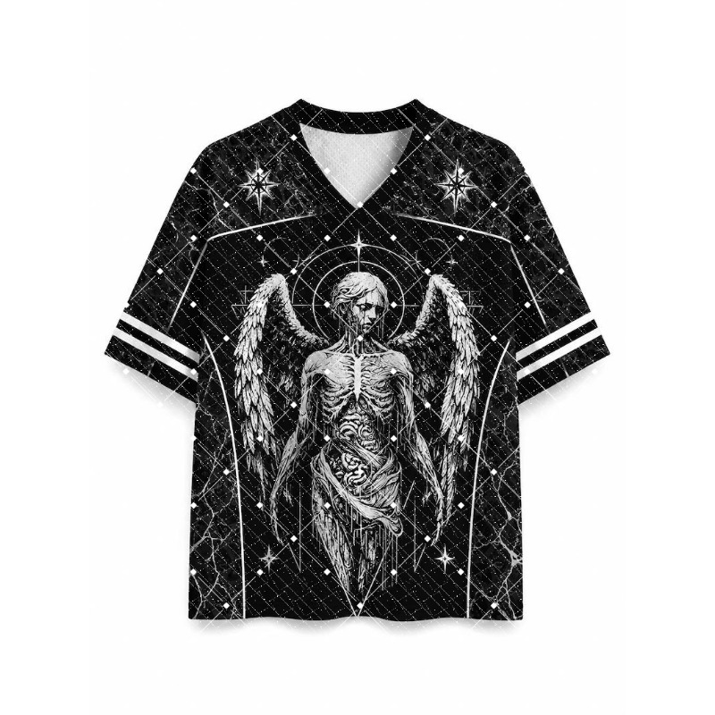 Nova Camiseta Esportiva de Sec - Men'S Fashion V Neck T Shirts avaliação e preço