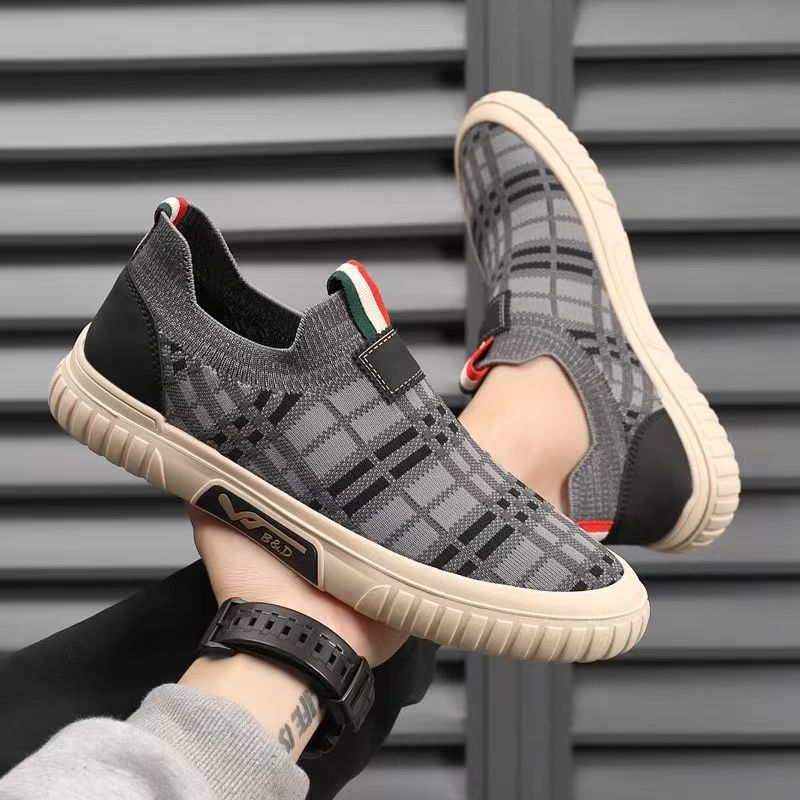 Tênis Masculino Slip-On Respir - Casual Sneakers Men avaliação e preço
