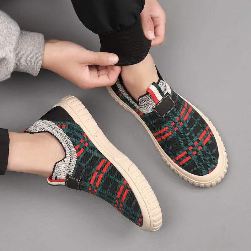 Tênis Masculino Slip-On Respir - Casual Sneakers Men avaliação e preço