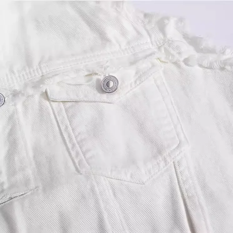 Pop verão nova moda masculina  - Men'S Fashion Vest With Jeans avaliação e preço