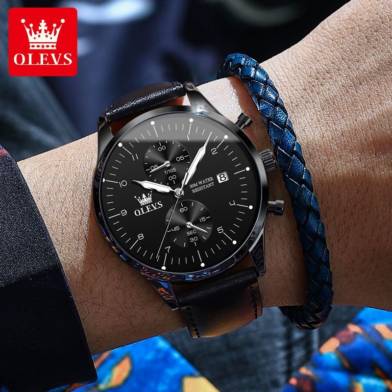 Relógio Masculino Casual OLEVS - Fashion Mens Watches avaliação e preço