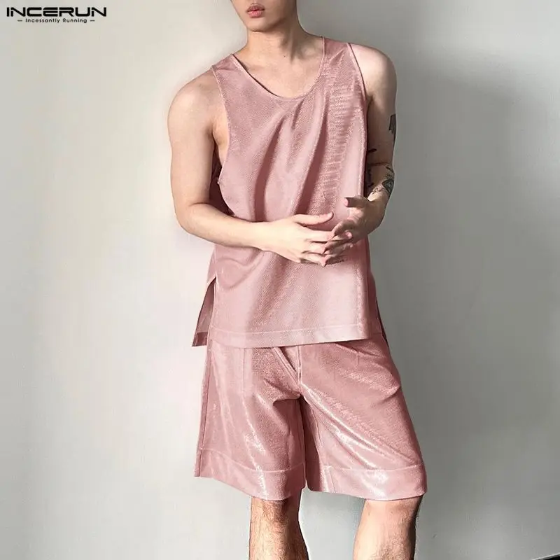 Conjuntos Masculinos INCERUN:  - Men'S Fashion Usa avaliação e preço