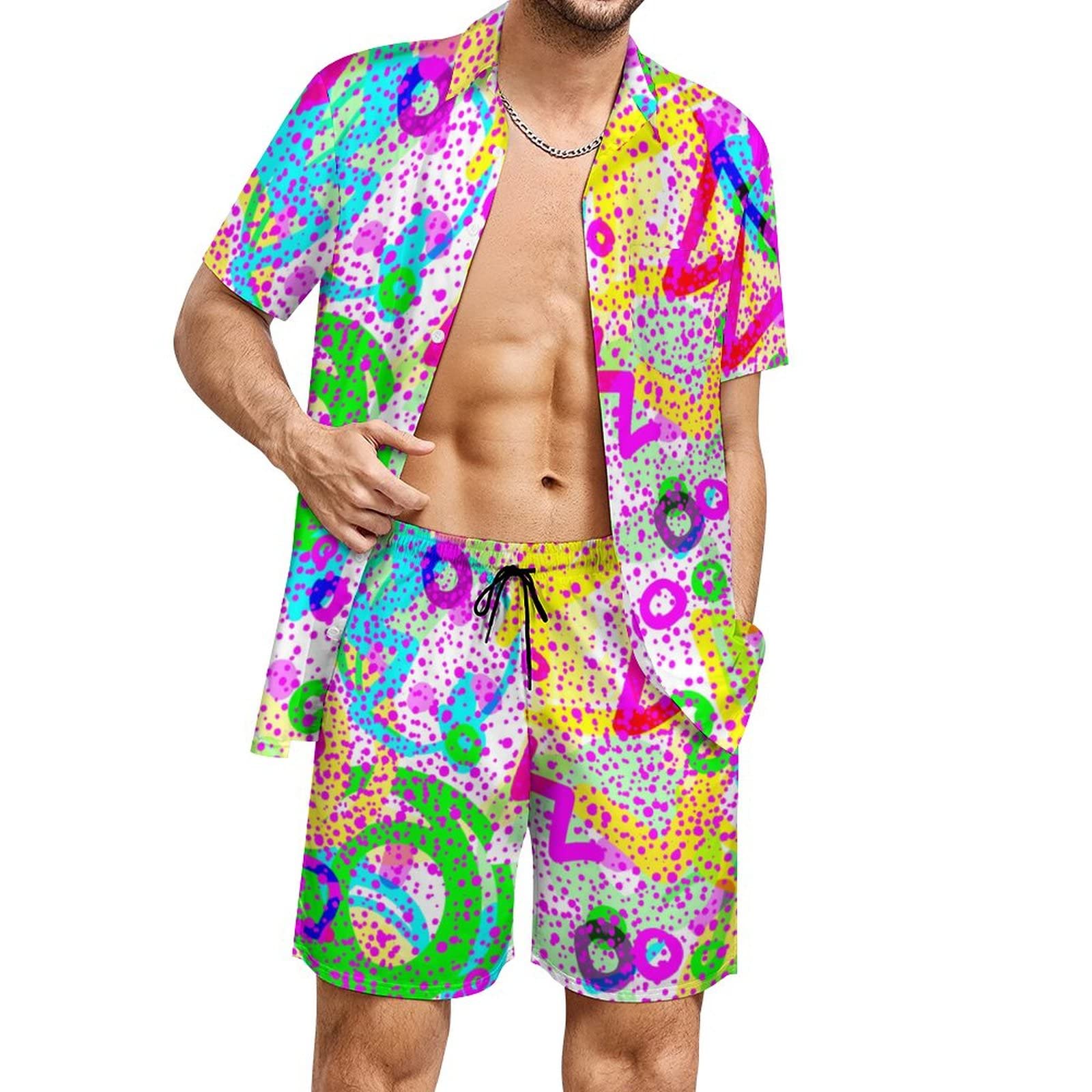 Conjunto de Camisa e Shorts Ma - Men'S Fashion Usa avaliação e preço