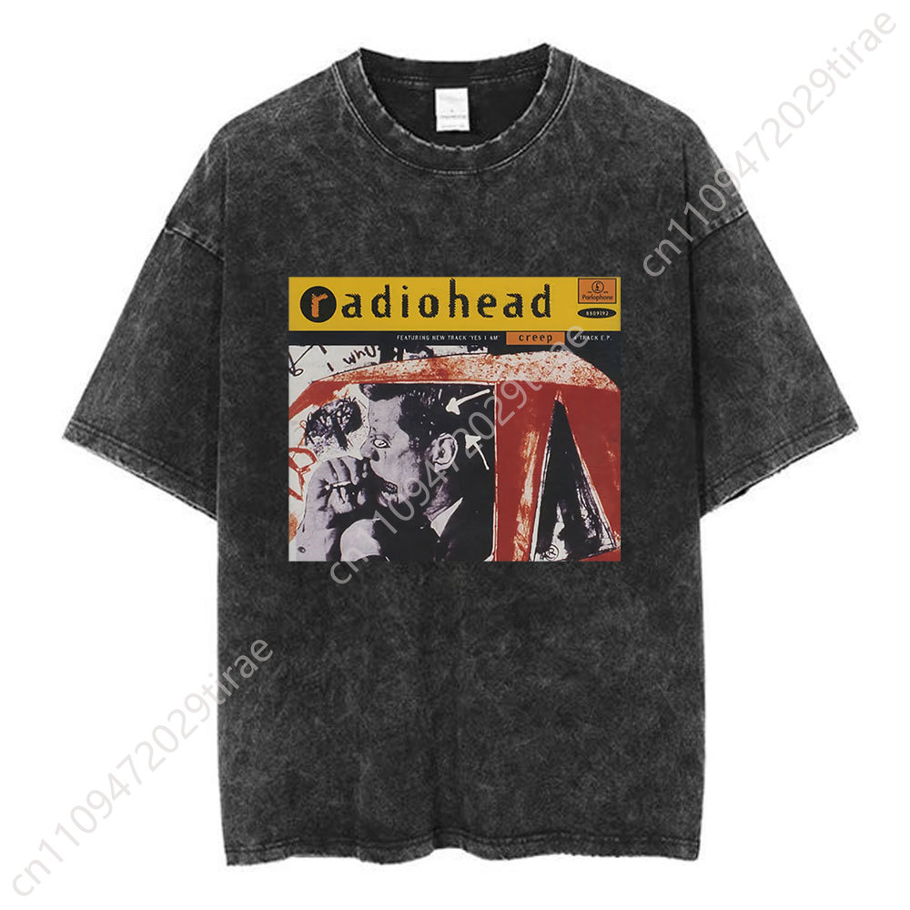 Camiseta de Algodão Lavado da  - Men'S Fashion V Neck T Shirts avaliação e preço