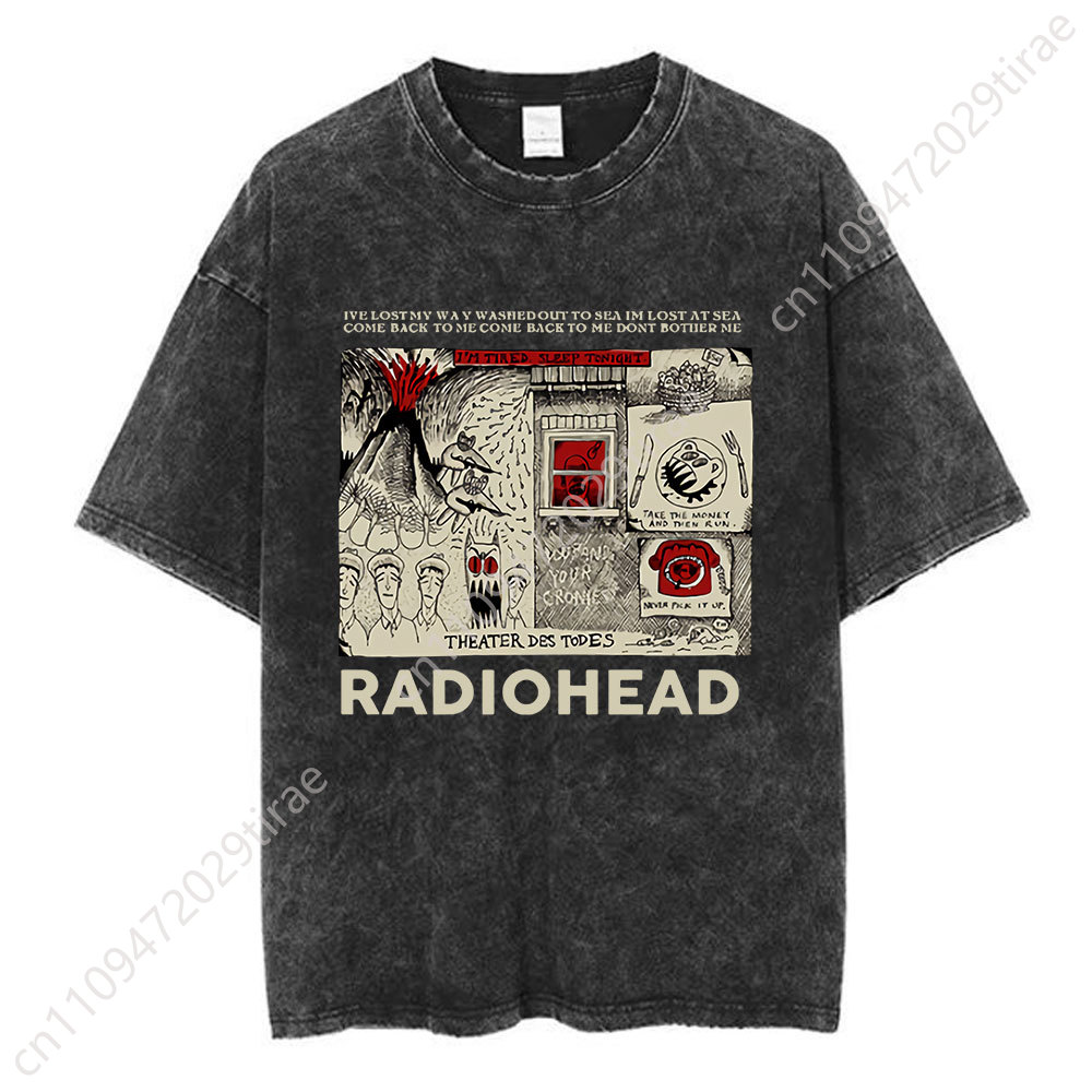Camiseta de Algodão Lavado da  - Men'S Fashion V Neck T Shirts avaliação e preço