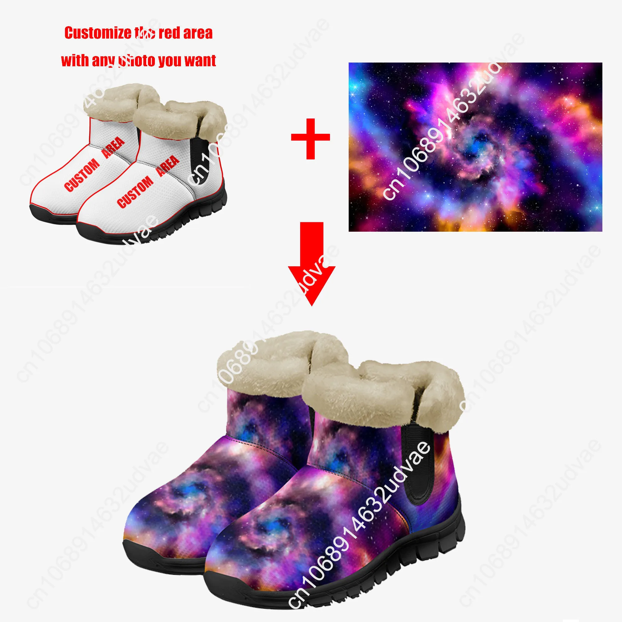 Tênis de Pelúcia Personalizado - Casual Sneakers Men avaliação e preço