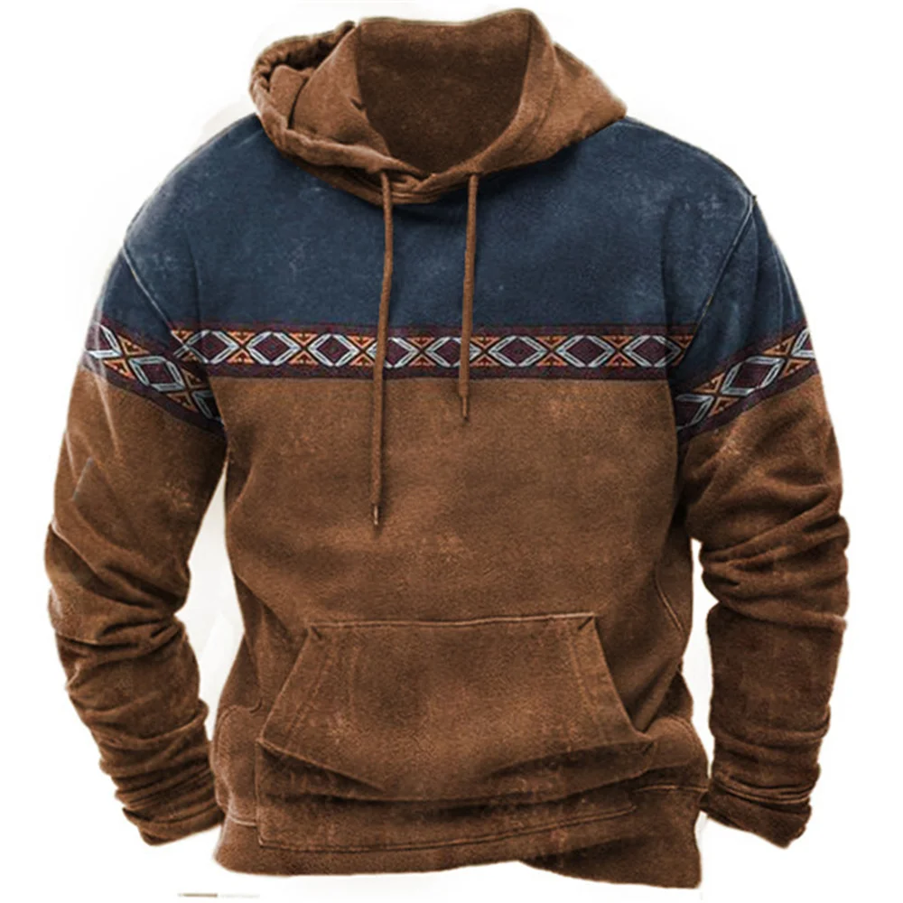 Moletom estilo tribal vintage  - Men'S Winter Fashion avaliação e preço