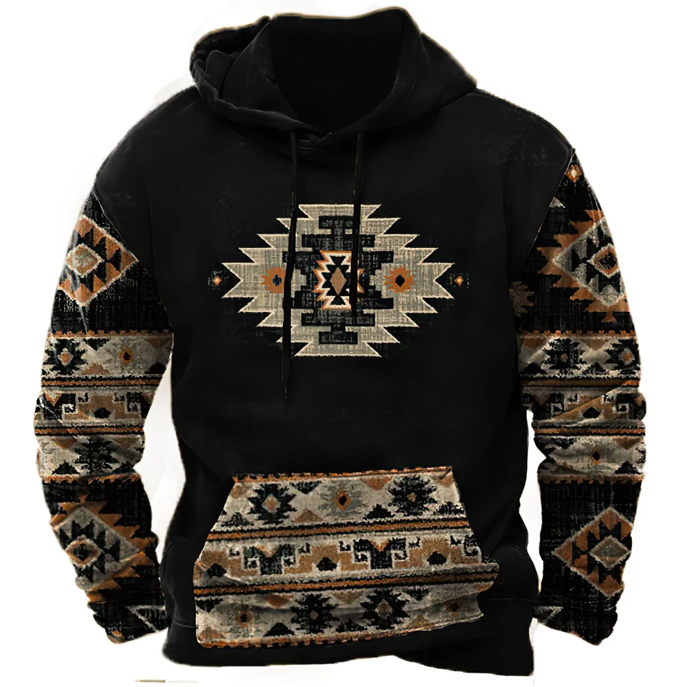 Moletom estilo tribal vintage  - Men'S Winter Fashion avaliação e preço