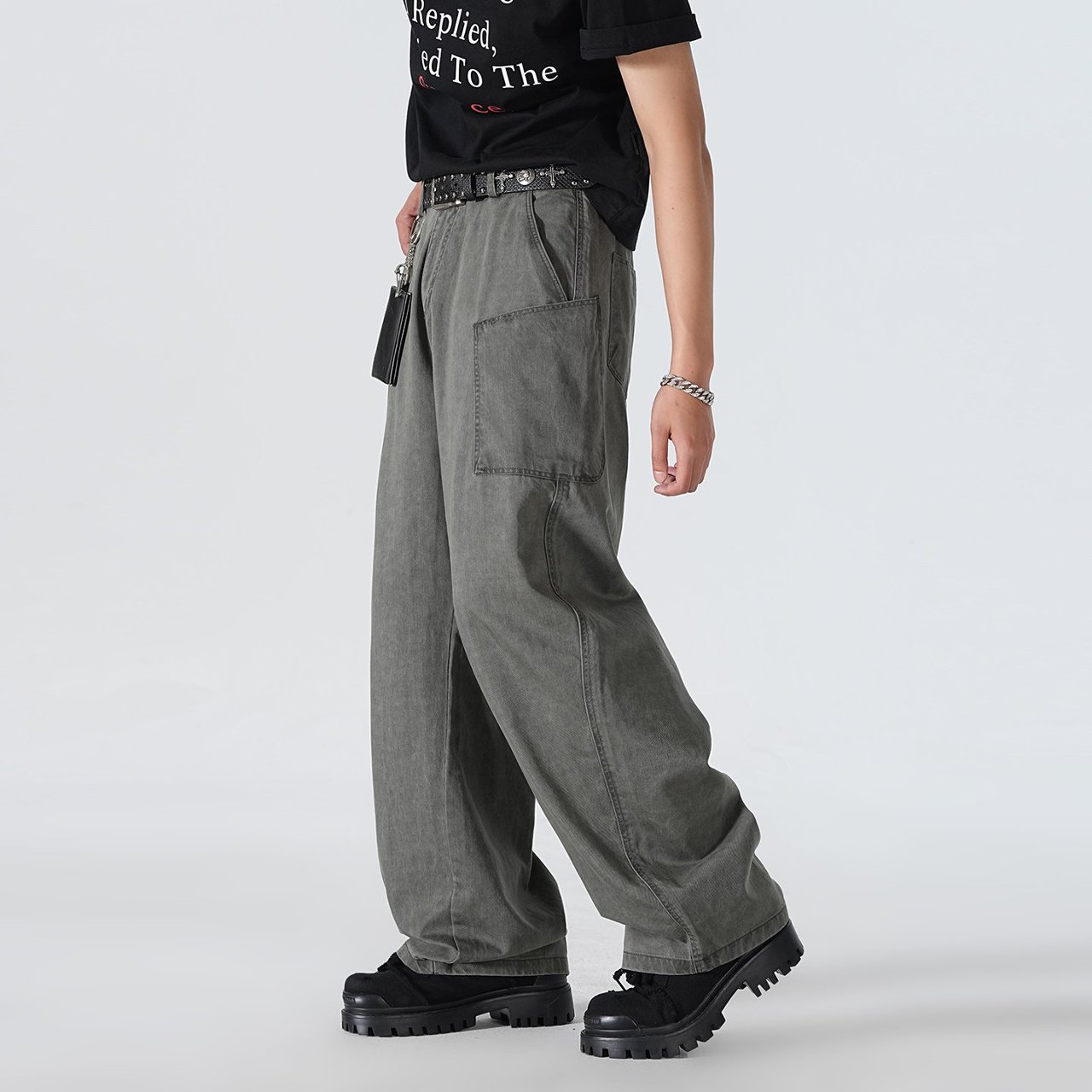 Calças Jeans Cargo Masculinas  - Jeans Pants Fashion Men avaliação e preço