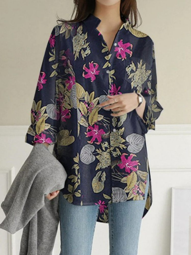 Moda mulher blusa 2023 elegant - Polo Shirt Slim avaliação e preço