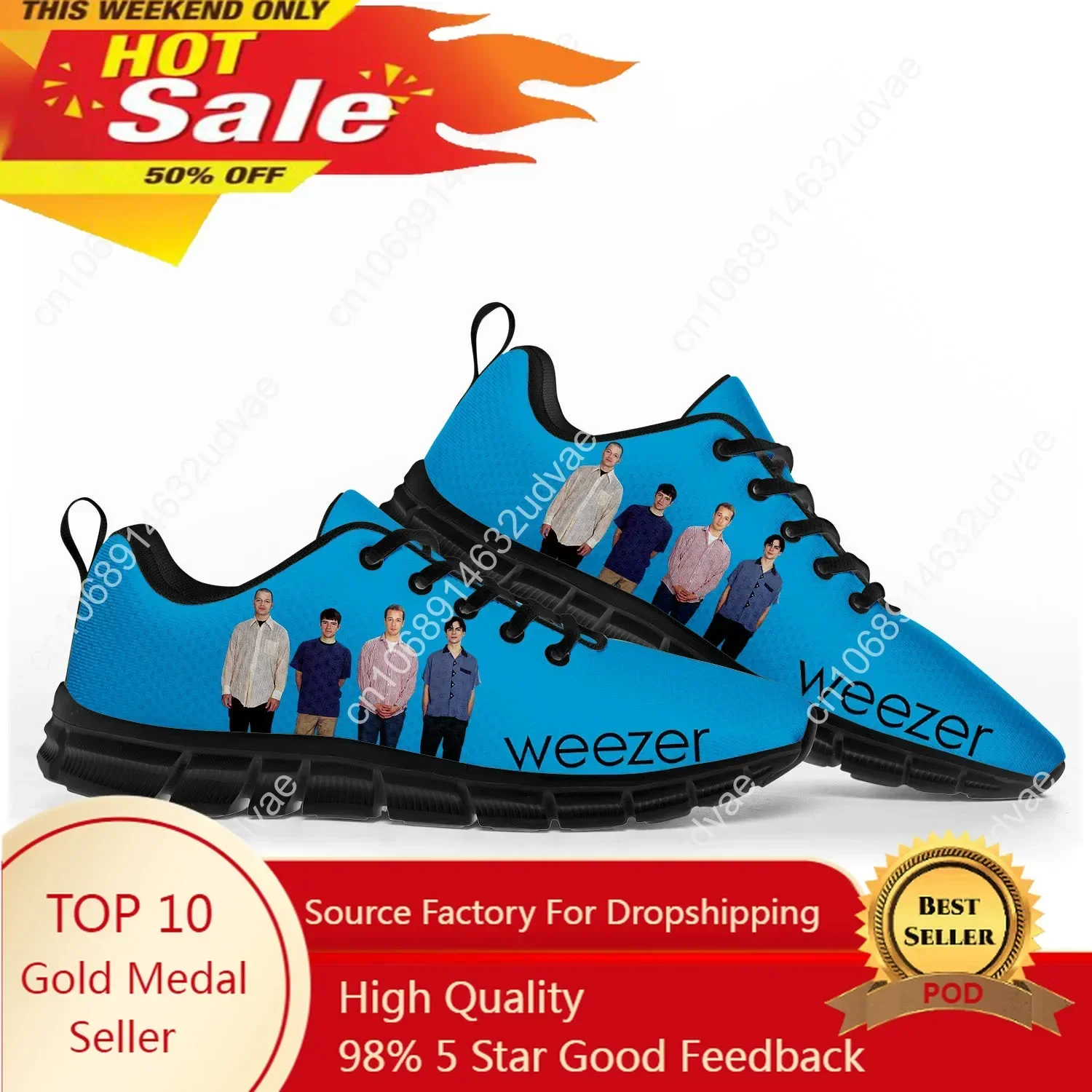 Tênis Esportivos Weezer para H - Casual Sneakers Men avaliação e preço
