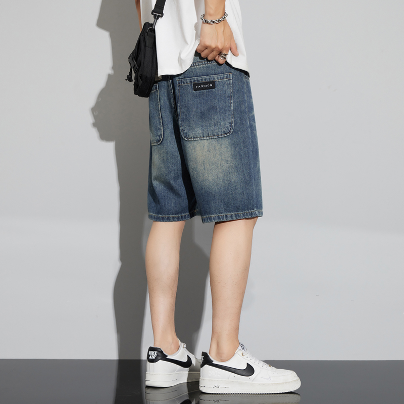 Shorts jeans vintage masculino - Jeans Pants Fashion Men avaliação e preço