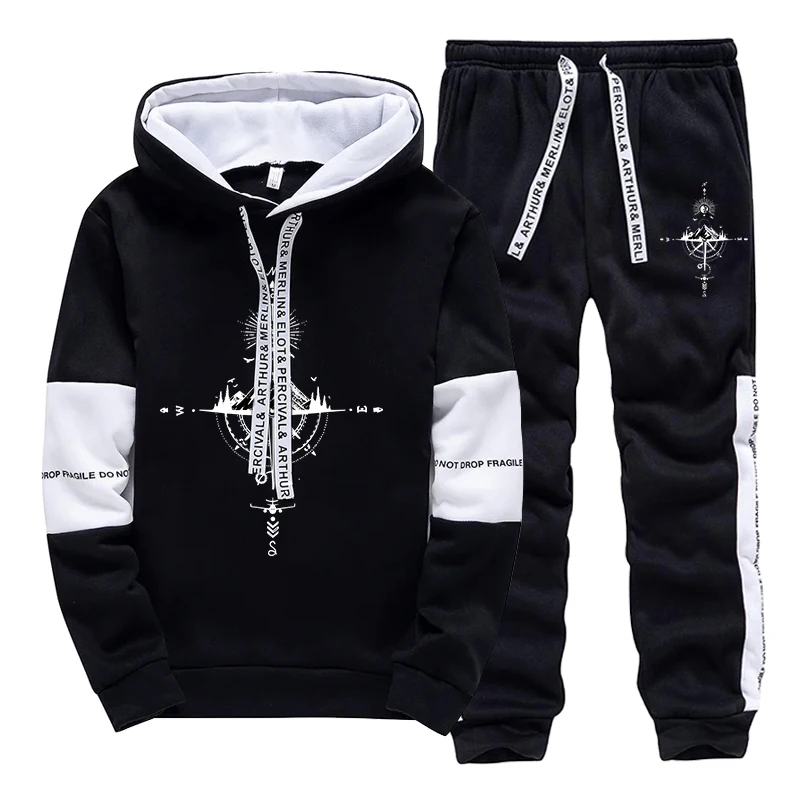 Novo Conjunto de Agasalho Masc - Men'S Fashion Usa avaliação e preço