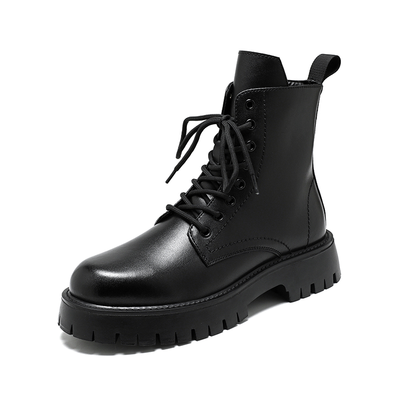 Botas de Couro Genuíno de Luxo - Men'S Fashion Brands avaliação e preço