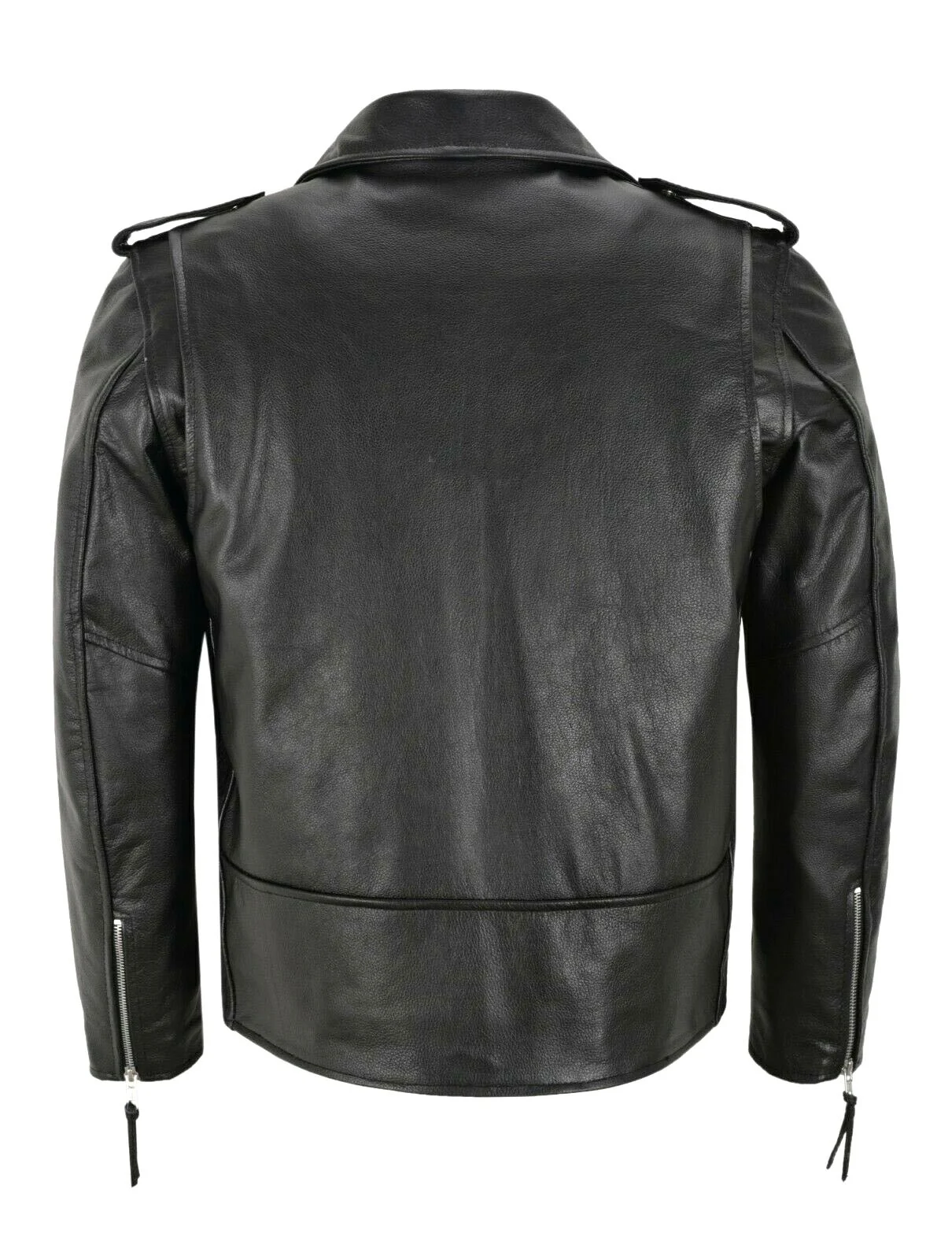 Jaqueta de Couro Masculina Sli - Men'S Fashion Zipper Jacket avaliação e preço